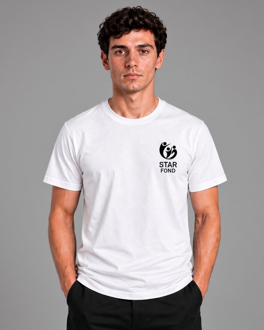 Tee Icon White